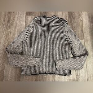 lululemon Cotton cashmere blend mock neck sweater